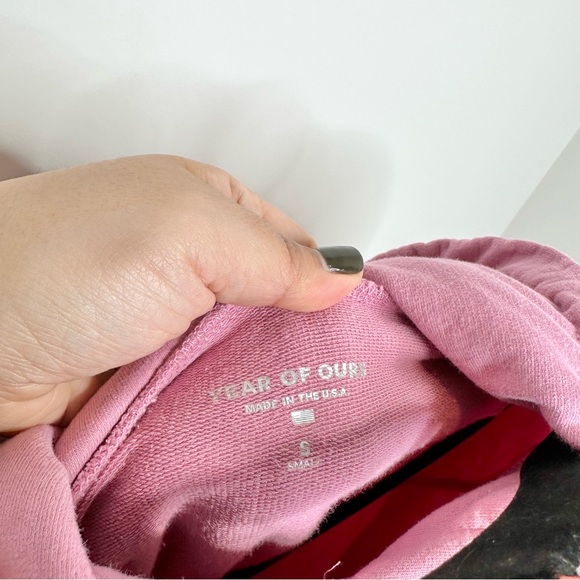 Year of Ours Sport Sweatshirt in Desert Pink - Picture 7 of 10